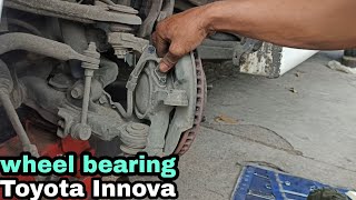 Hummingsound wheel bearing problem Toyota Innova