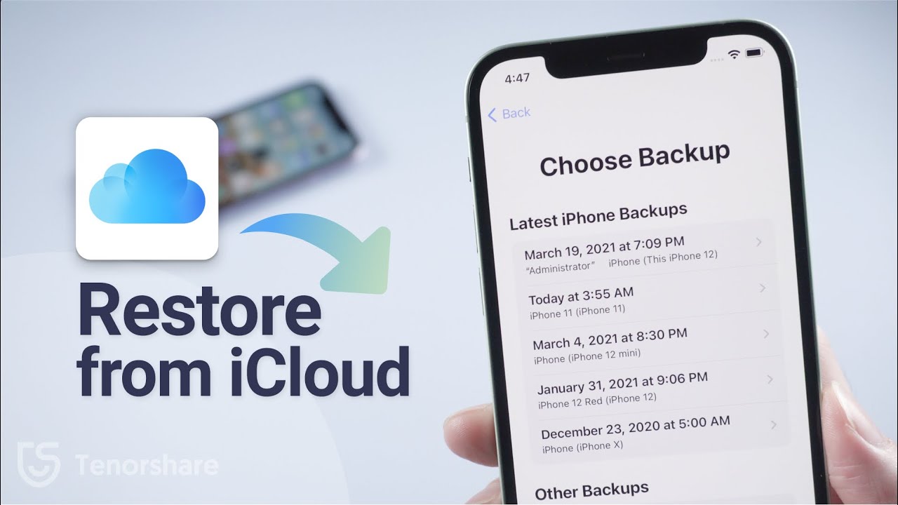 How to Restore iPhone from iCloud Backup in 2 Ways (2021)