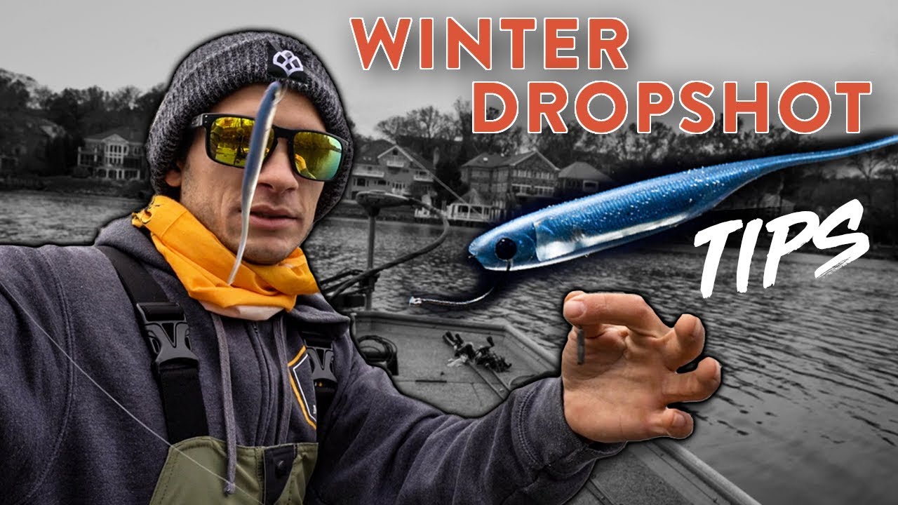 Dropshot Fishing Tips to Catch More Bass In The Winter w