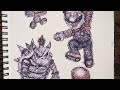 2 Hour Uncut TikTok LIVE – Ambidextrous Chaos Drawing Session With Chat #178
