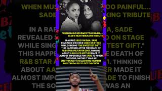 Why Sade Cried Singing The Sweetest Gift In 2002 The Untold Story