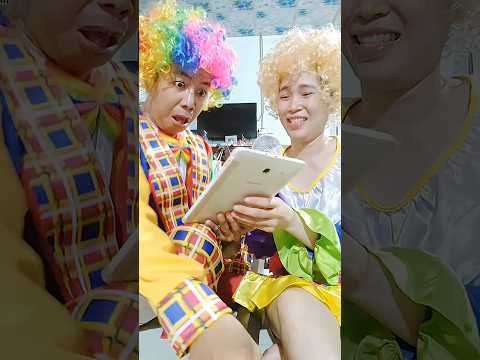 So funny with the girl's misunderstanding and humorous situation 😲😂 #clowntieumuoi #funny #clown