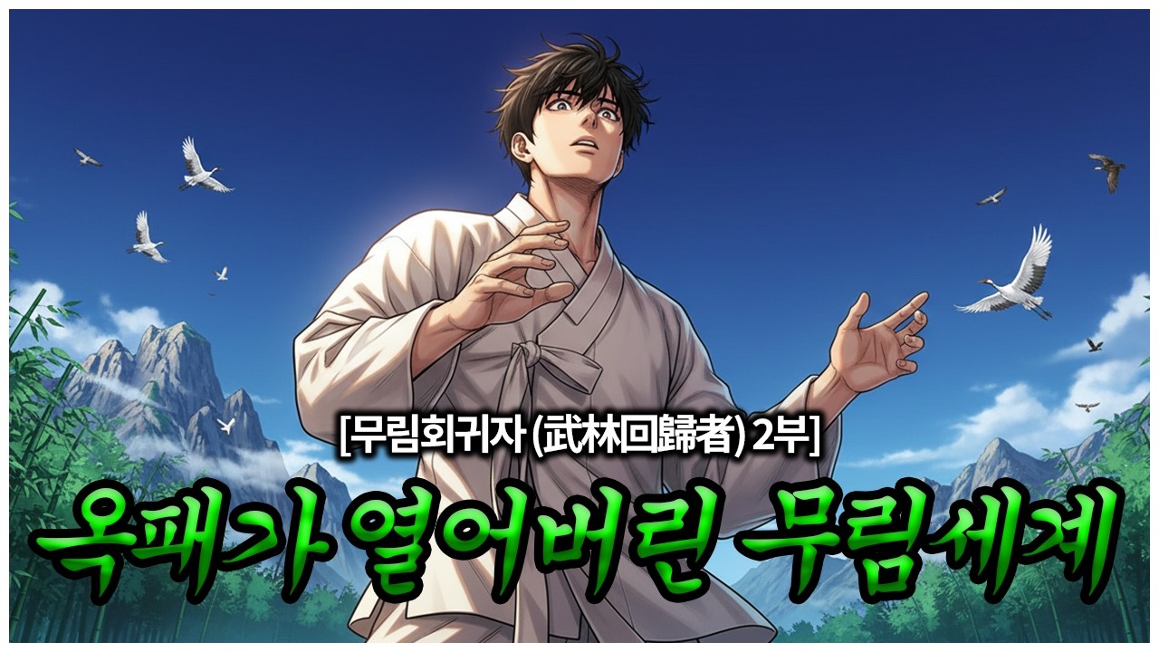 무림회귀자 2부ㅣ무협 무협만화 무림 생존 무림 고수
