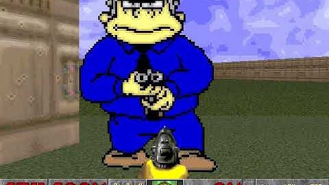 Doom II Simpsons Mod | Fight Custom Map