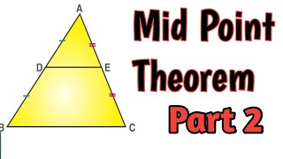 Mid Point Theorem Exercise Questions | Part 2