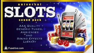 UNIVERSAL SLOTS SOUND EFECTS LIBRARY, Generic Casino Videoslots & Landbased Slot Game Sounds Preview screenshot 1