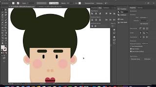 رسم ٨ تصفيفات شعر نسائية  باستخدام أدوب اليستريتور (الجزء الثاني) Adobe illustrator