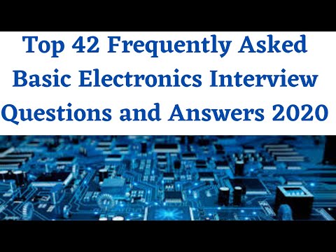 electronics engineering interview questions and answers | Top 25 Basic Electronics Interview Questions With Answers । Electronics Engineering Interview