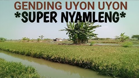 GENDING UYON UYON JAWA SUPER NYAMLENG - GENDING PALARAN KLASIK KAGEM JAMPI SAYAH