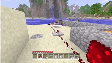 minecraft Xbox360 PISTON DRAWBRIDGE FROM TUTORIAL MY WORLD HOW TO MAKE IT(PART 1)