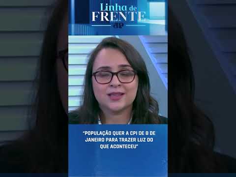 Daniela Alves: “População quer a CPI de 8 de janeiro para trazer luz do que aconteceu” #shorts