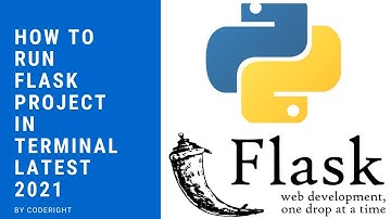 How to run Flask project in terminal latest 2021 *Explained*