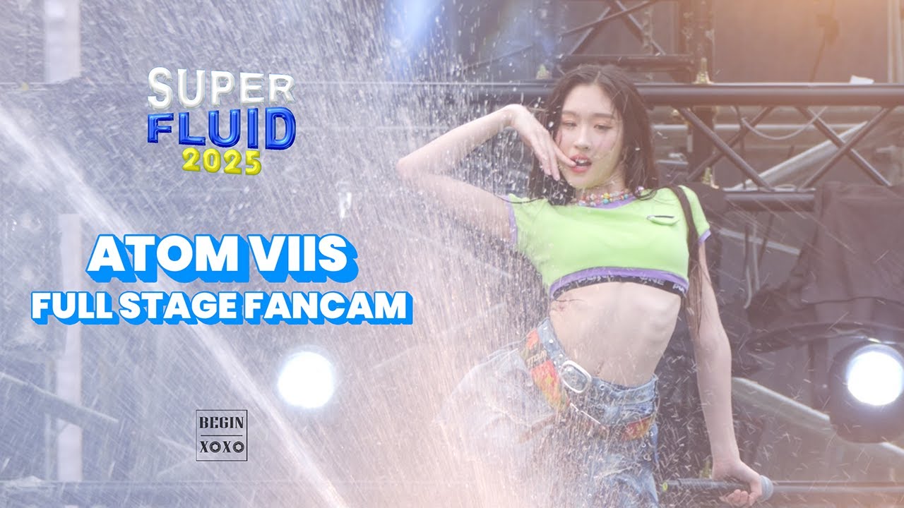 ATOM VIIS - Full Stage Fancam RANGNAM BEACH PARTY BY SUPERFLUID! 🏖️💦  | 250414