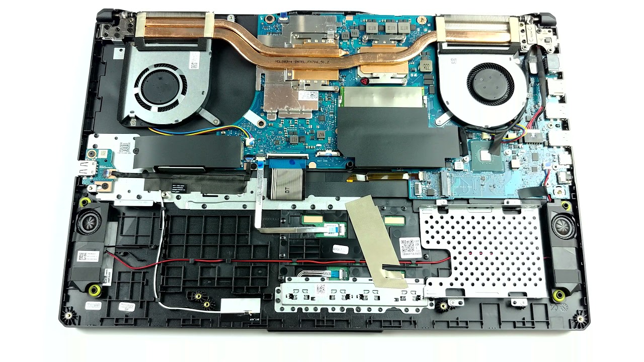 🛠️ ASUS TUF Gaming F17 (FX706) - disassembly and upgrade options