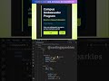 Program Card | HTML CSS