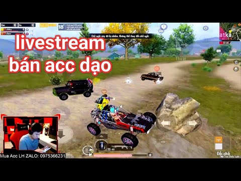 PUBG Mobile – Lần Đầu Live Stream Bán Acc Dạo | Ném Chảo Lấy TOP Cực Hài