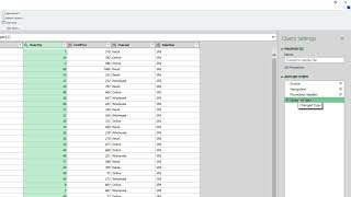 Excel Power Query - Lesson 3 (Applied Steps Explained)