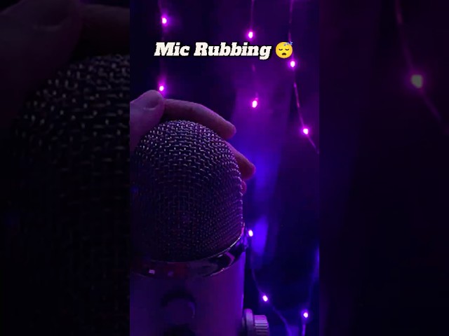 ASMR Bare Mic Rubbing #shorts #asmr #relax #triggersforsleep  #asmrforsleep #visualtingle #tingles