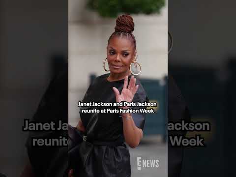 Janet Jackson And Paris Jackson Share A Sweet Moment While Reuniting At Paris Fashion Week 