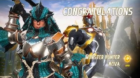Request:Nova/Monster Hunter Arcade Mode|MARVEL VS. CAPCOM: INFINITE