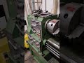 working with a big johnford lathe is like