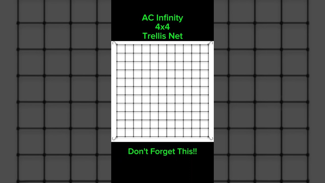 Grow Tent Trellis Net 🌱 Stop Heavy Buds From Snapping