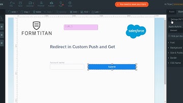Redirect in Custom Push and Get