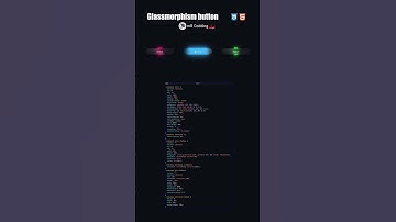 attractive 🥰 Glass Morphism Button 🔘 #mrcodding ##shorts #shortfeed #coding #cssanimation #button