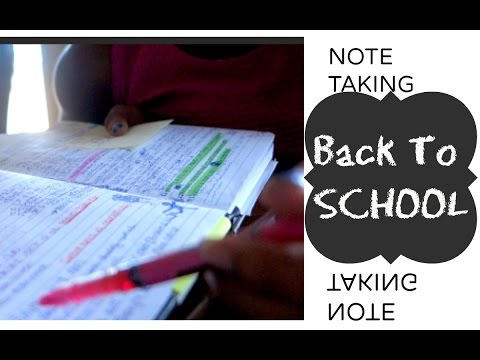 ORGANIZATION AND STUDY TIPS | BACK TO SCHOOL