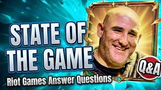 More Bans? Re-used Artworks? State Of The Game Q&A from Riot!