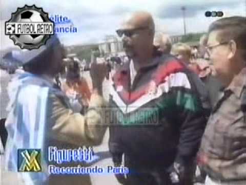 Figuretti Figuretti en Francia 98 VideoMatch FUTBOL RETRO TV - YouTube