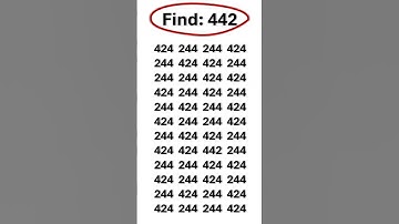 Hidden number challenge! Spot it if you’re a genius.#findthenumber