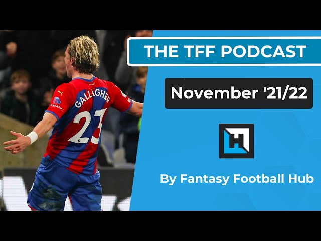 Telegraph Fantasy Football (TFF) Podcast, November 2023/24