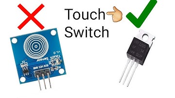 How to make touch switch using mosfet transistor | IRF3205 MOSFET | ELECTRO FEVER