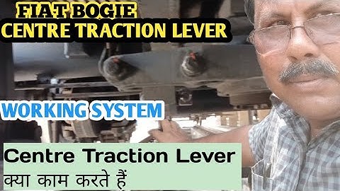 TRACTION CENTRE LEVER WORKING SYSTEM.#railwaymechanicalinfo.B.K.DUTTA.KHARAGPUR.
