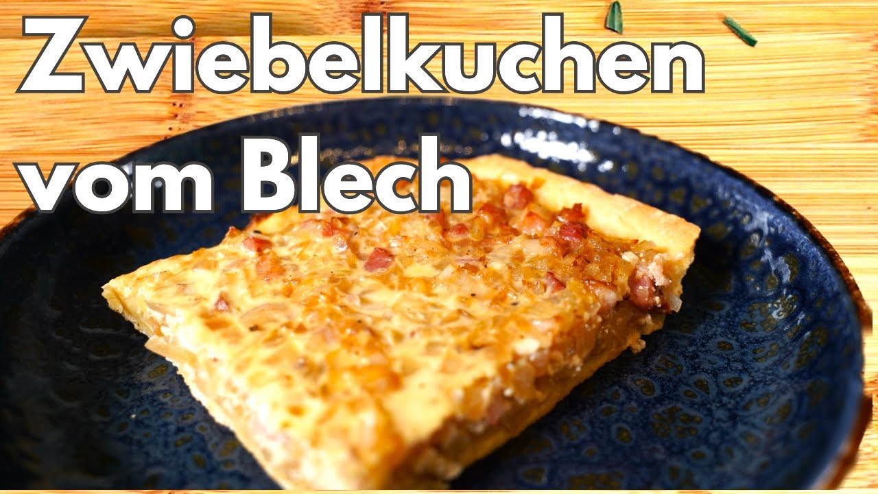 Der beste Zwiebelkuchen der Welt - Einfach.Französisch.Lecker