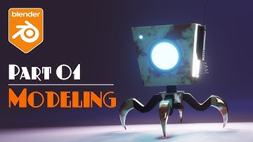 Create A Robot In Blender | Part 01: Modeling