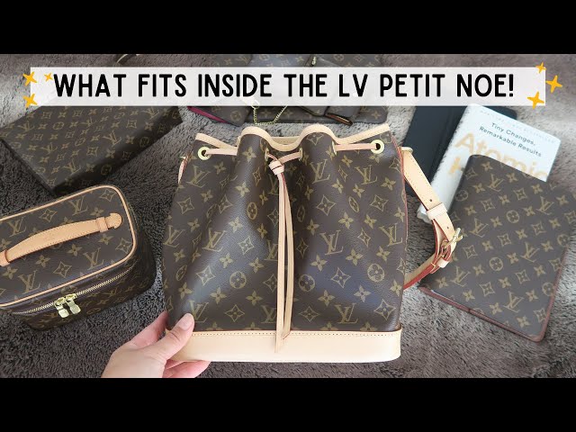 How to tie a Louis Vuitton Petit Noé knot 