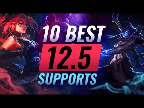 Video Top 10 SUPPORTS For Solo Queue in Patch 12.5 - League... - youtube