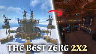 The EVORI | ChinaWall 2x2 | 5 Walls, Wide Gaps, OpenCore - Rust Base Design 2026