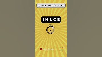 Guess Country by Scrambled Words Quiz | Fun Challenge (Part-2) #quiz #challenge #shorts
