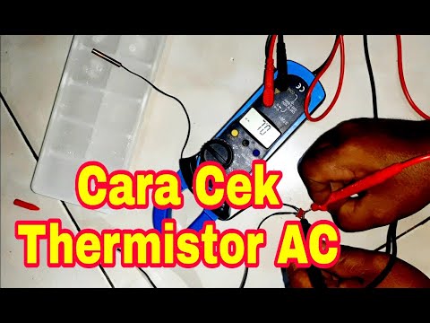 Cara cek thermistor ac split menggunakan alat ukur