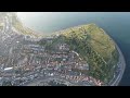 Scarborough Pier Lighthouse 002 / Scarborough / North Yorkshire / Yorkshire / Drone