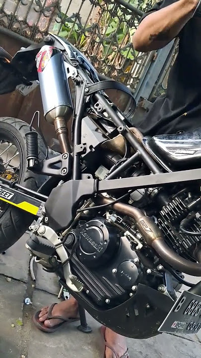 Cek sound knalpot GP7 Balastic predator type new D-Tracker/klx