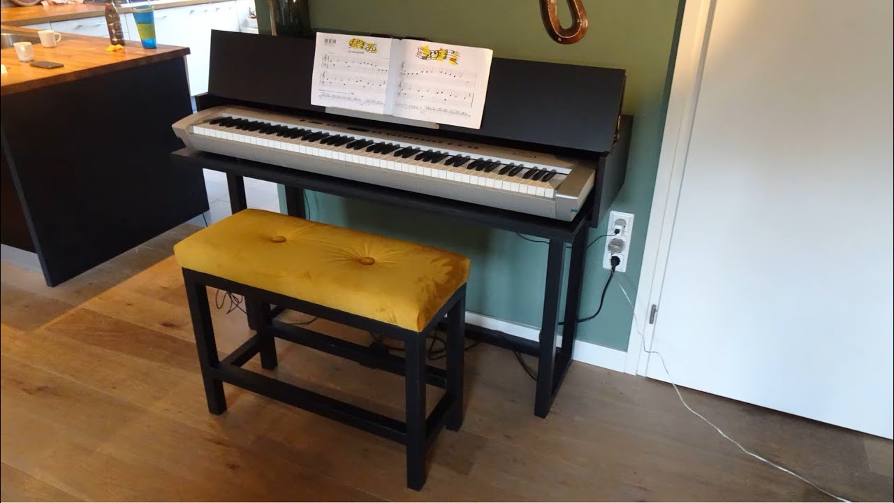 molecuul Mortal betreuren Piano stand - How to make your own - YouTube