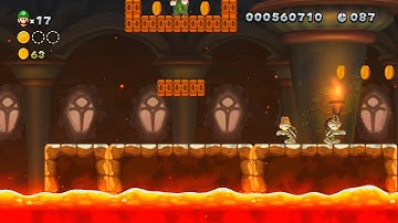 New Super Luigi U: Layer-Cake Desert (Part 2/2) - 100% (1080p) All Star Coins! Secret Exit!