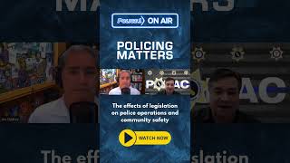 The effects of legislation on operations and community safety