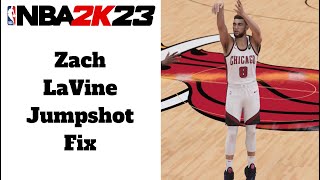 Zach LaVine Jumpshot Fix | NBA 2K23 Next-Gen (PS5)