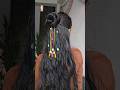 NAVRATRI BOHO ACCESSORY | HAIR ACCESSORY | HAIR BRAIDS #shorts #navratri #hairstyle