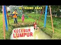 Pixel ikut Permainan Outbound sampe Kecebur Belepotan Lumpur lucu banget